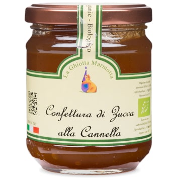Confettura extra di Zucca alla Cannella di Sicilia BIO - 100 g