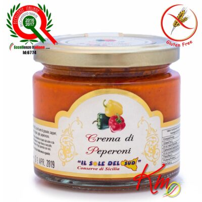 crema di peperoni il sole del sud